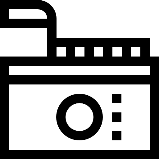 freidora electrica Basic Straight Lineal icono