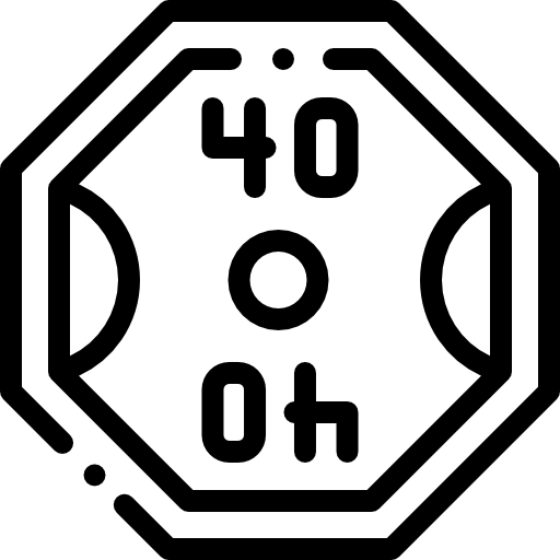pesi Detailed Rounded Lineal icona