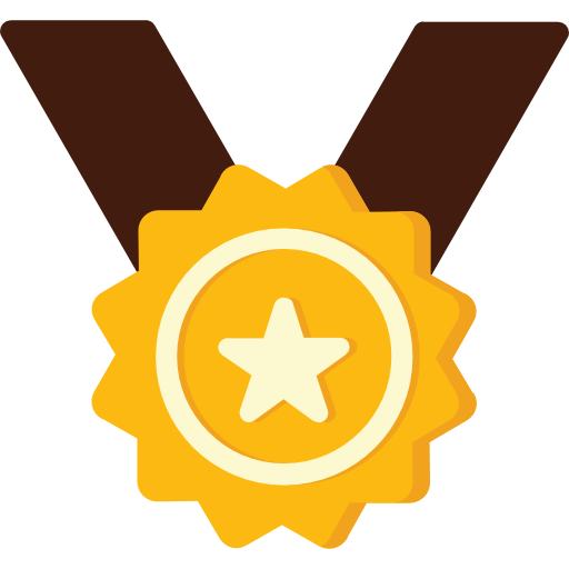 メダル Good Ware Flat icon