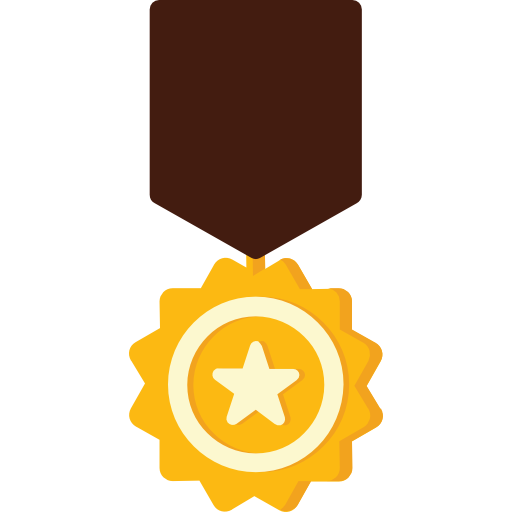 medal Good Ware Flat ikona