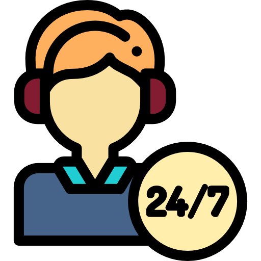 Customer service Detailed Rounded Lineal color icon