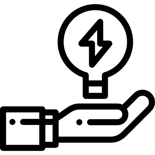 電球 Detailed Rounded Lineal icon