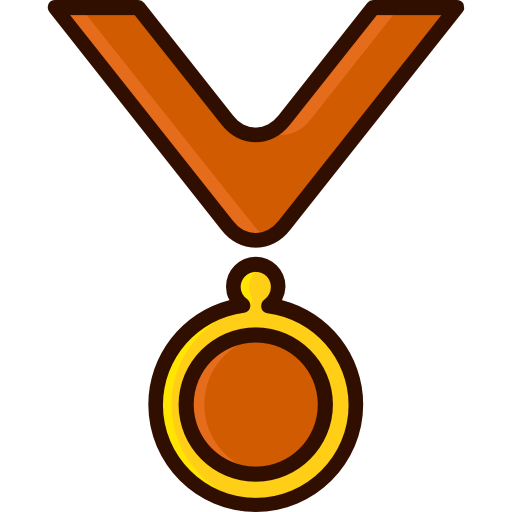 medal Good Ware Lineal Color ikona