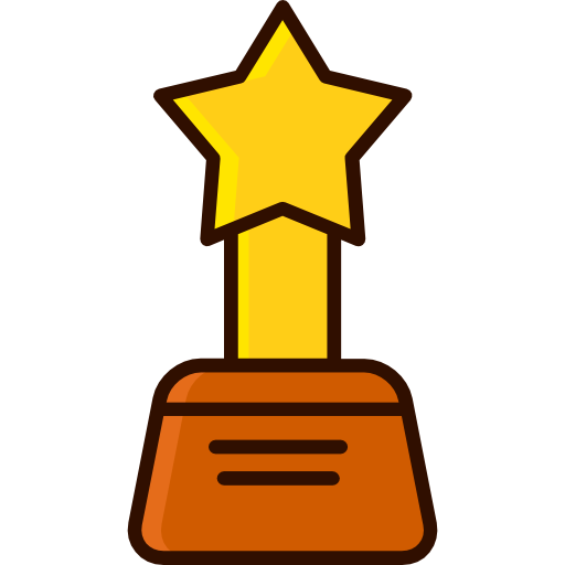 trofeo Good Ware Lineal Color icono