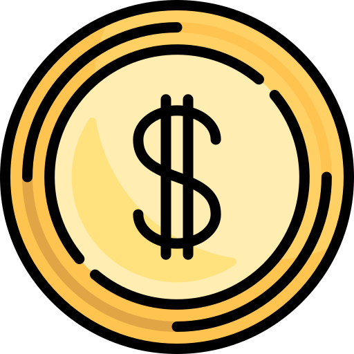 dólar Special Lineal color icono
