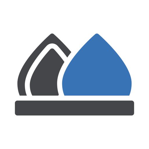 punto de referencia Generic Blue icono