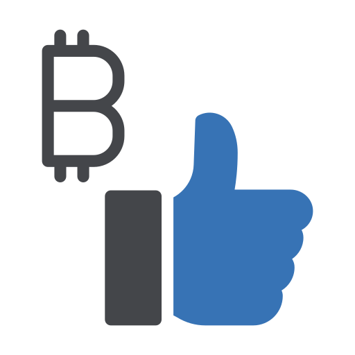 Thumb up Generic Blue icon