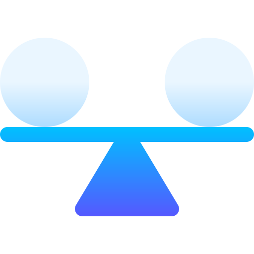 平衡 Basic Gradient Gradient icon