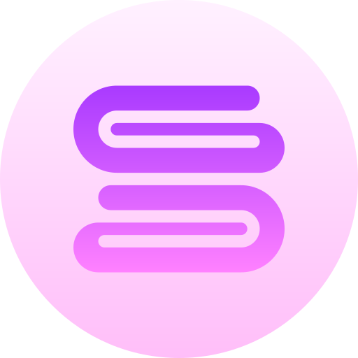 수건 Basic Gradient Circular icon