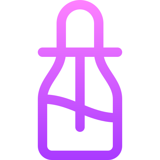 Essential oil Basic Gradient Lineal color icon