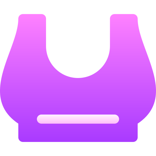 Sports bra Basic Gradient Gradient icon