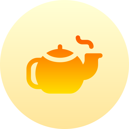 Teapot Basic Gradient Circular icon
