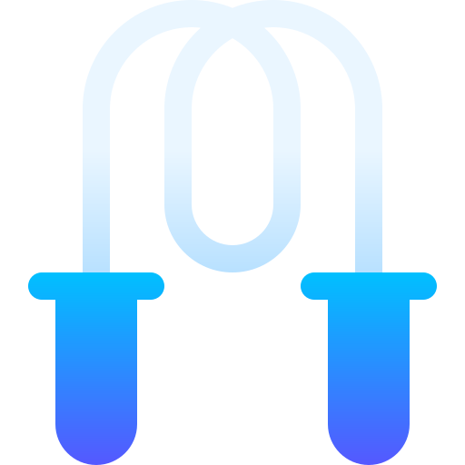 Jumping rope Basic Gradient Gradient icon