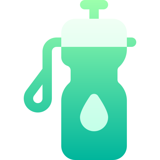 Water bottle Basic Gradient Gradient icon