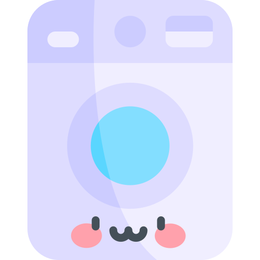 세탁기 Kawaii Flat icon