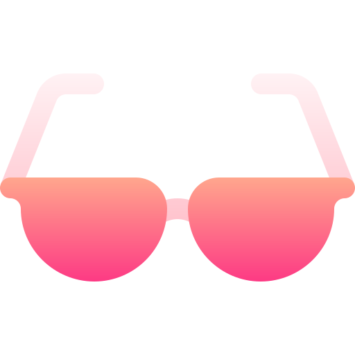 okulary Basic Gradient Gradient ikona