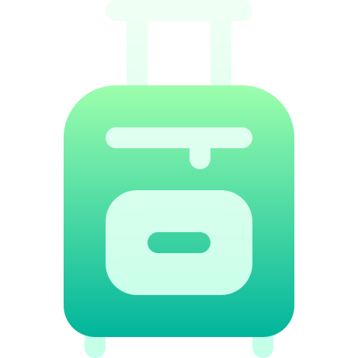 Suitcase Basic Gradient Gradient icon