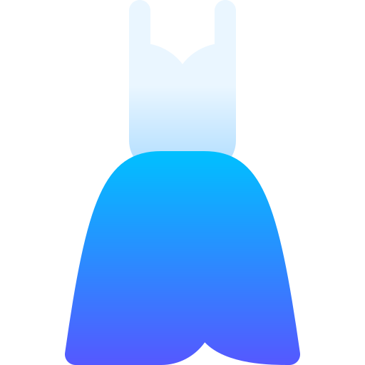 ドレス Basic Gradient Gradient icon