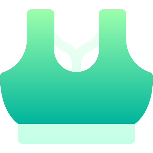 Sports bra Basic Gradient Gradient icon