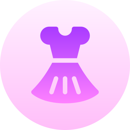 ドレス Basic Gradient Circular icon