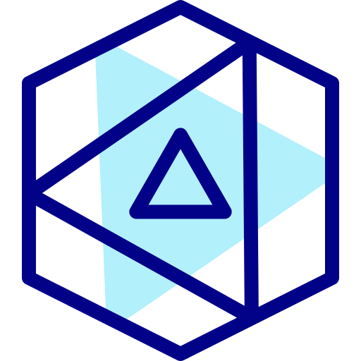 hexagramm Detailed Mixed Lineal color icon
