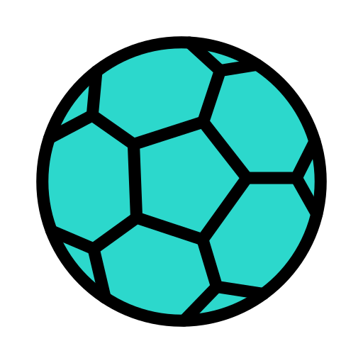 Мяч Generic Outline Color иконка