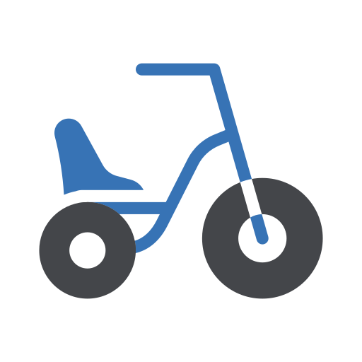 Baby bike Generic Blue icon