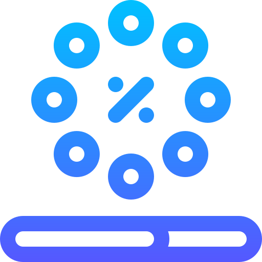 barra de carga Basic Gradient Lineal color icono