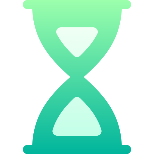 Hourglass Basic Gradient Gradient icon