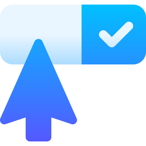 conferma Basic Gradient Gradient icona