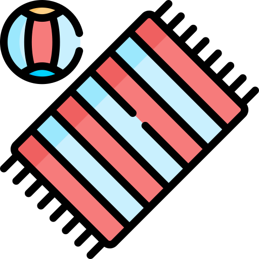 ビーチタオル Special Lineal color icon