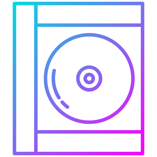 kompakte disk Generic Gradient icon