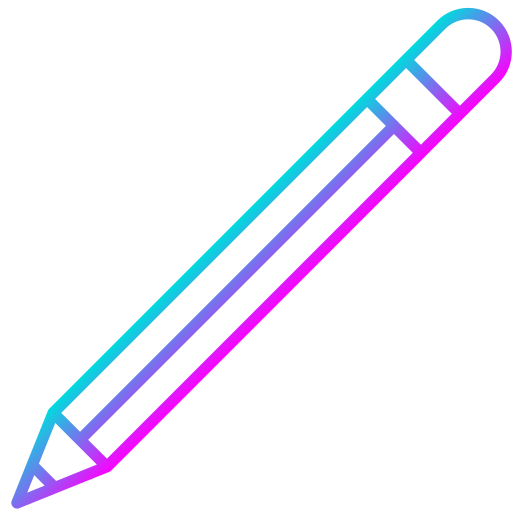 연필 Generic Gradient icon