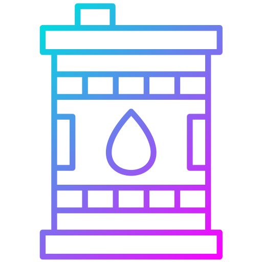 Нефтяная бочка Generic Gradient иконка