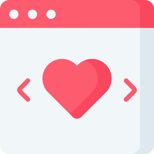온라인 데이트 Generic Flat icon