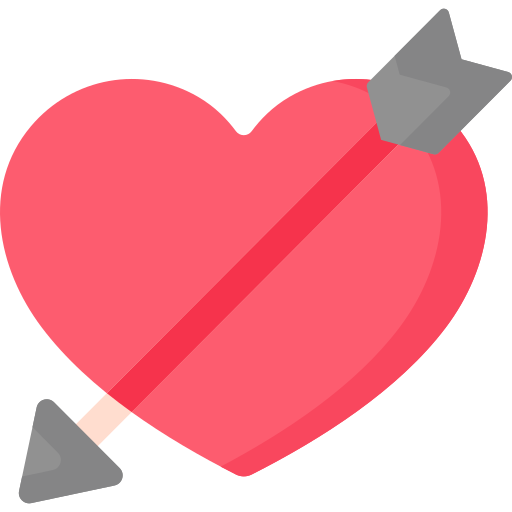flecha de amor Generic Flat icono