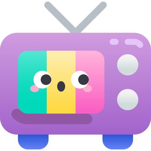 telewizja Kawaii Star Gradient ikona