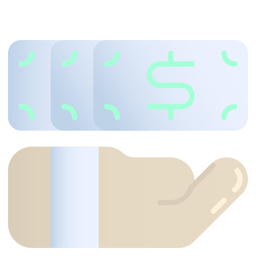 Cash Generic Flat Gradient icon