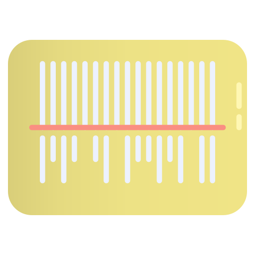 streepjescode Generic Flat Gradient icoon