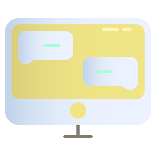 chatbot Generic Flat Gradient ikona