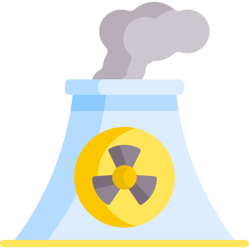 kernkraftwerk Special Flat icon