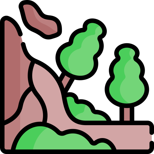 Landslide Special Lineal color icon