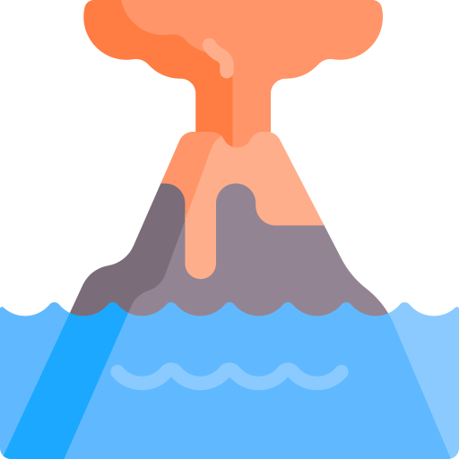 vulcão Special Flat Ícone