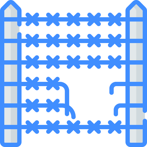 confine Generic Blue icona