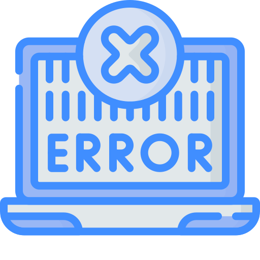 error Generic Blue icono