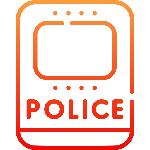 警察の盾 Generic Gradient icon