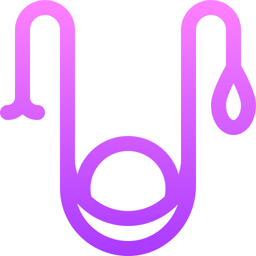 スリング Basic Gradient Lineal color icon