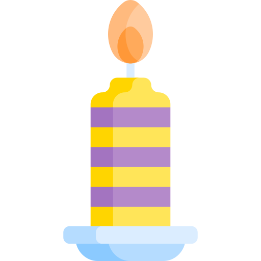 Candle Special Flat icon