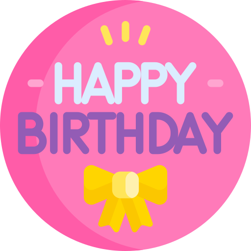 Happy birthday Special Flat icon