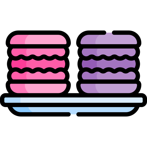 Macarons Special Lineal color icon